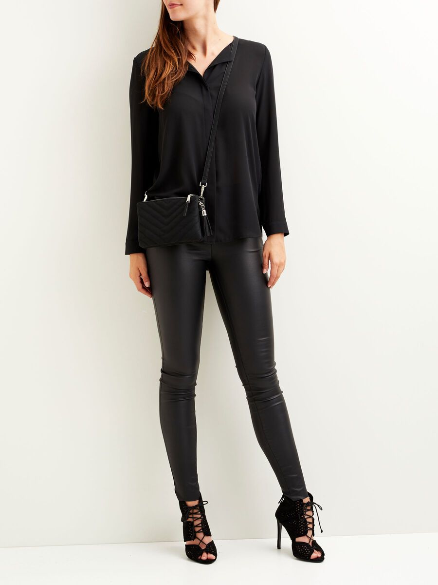 Carousel image - GEWATTEERDE TAS, Black | 3