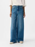 OBJECT HIGH WAIST LOOSE FIT JEANS, Dark Blue Denim, highres - 23045593_DarkBlueDenim_1207621_003.jpg