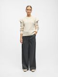 Product image thumbnail - KNITTED PULLOVER, White Sand | 4