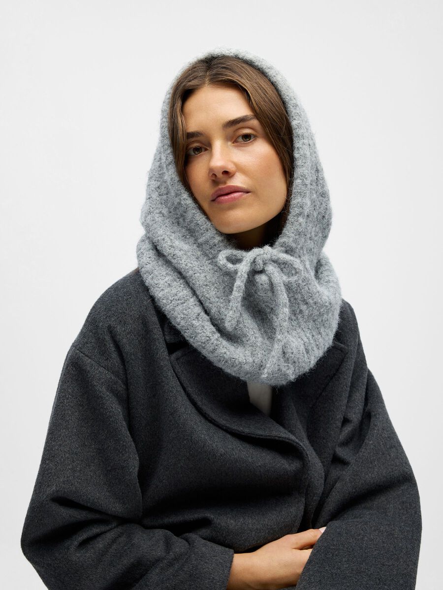 Carousel image - OBJMILU BALACLAVA, Light Grey Melange | 2