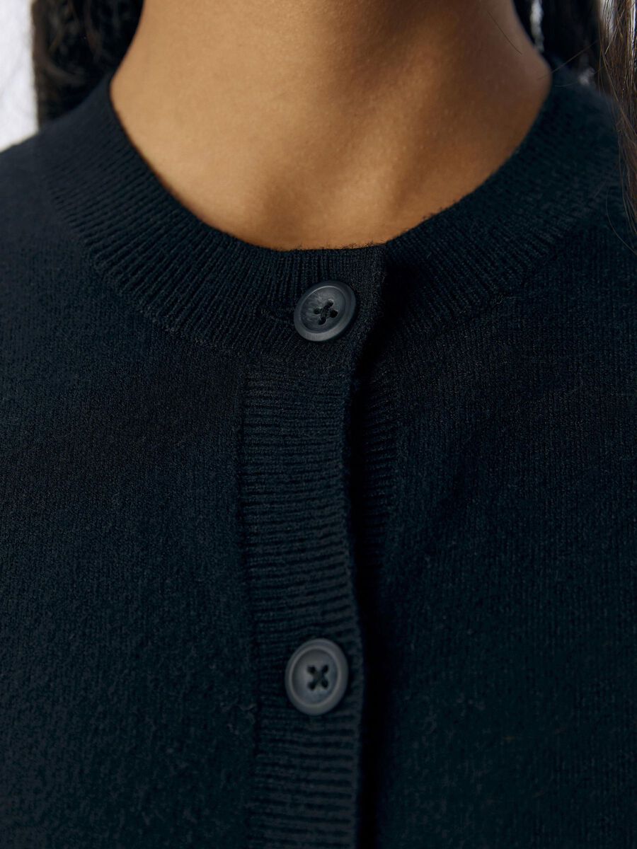 Carousel image - OBJTHESS CARDIGAN, Black | 5