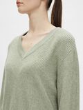 Object Collectors Item RIB KNITTED PULLOVER, Seagrass, highres - 23035493_Seagrass_910914_006.jpg