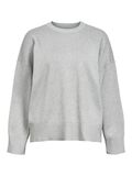 OBJECT OVERSIZED PULLOVER, Light Grey Melange, highres - 23045706_LightGreyMelange_001.jpg