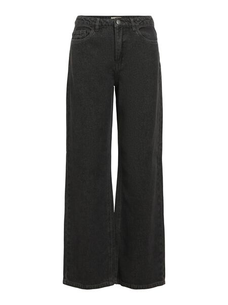 OBJECT WIDE LEG JEANS, Dark Grey Denim, highres - 23046617_DarkGreyDenim_001.jpg