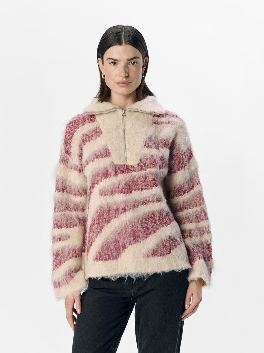 OBJECT KNITTED PULLOVER, White Sand, highres - 23045434_WhiteSand_1150168_003.jpg