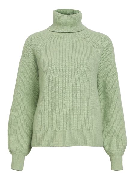 Object Collectors Item HIGH NECK JUMPER, Fair Green, highres - 23042973_FairGreen_1065352_001.jpg