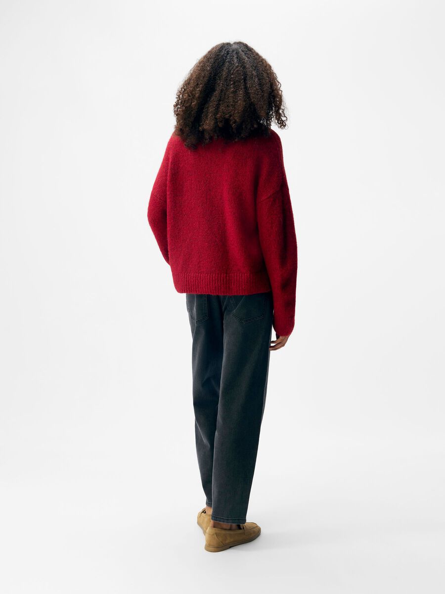 Product carousel image - RIBBAD TRÖJA, Karanda Red | 2