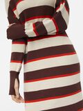 Object Collectors Item STRIPED KNITTED DRESS, Bitter Chocolate, highres - 23042080_BitterChocolate_1046442_006.jpg