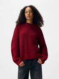 Product image thumbnail - KNITTED PULLOVER, Karanda Red | 2