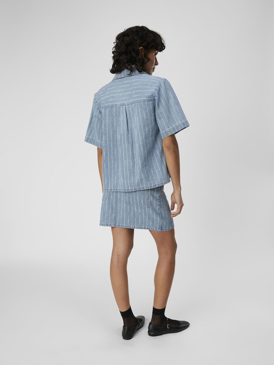 OBJECT DENIM SHIRT, Light Blue Denim, highres - 23043613_LightBlueDenim_004.jpg