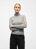 Product image thumbnail - COL TOP, Medium Grey Melange | 2