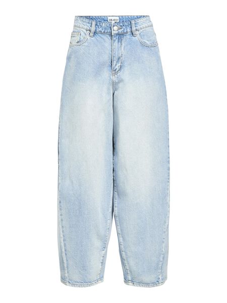 OBJECT BARREL FIT JEANS, Light Blue Denim, highres - 23047535_LightBlueDenim_001.jpg