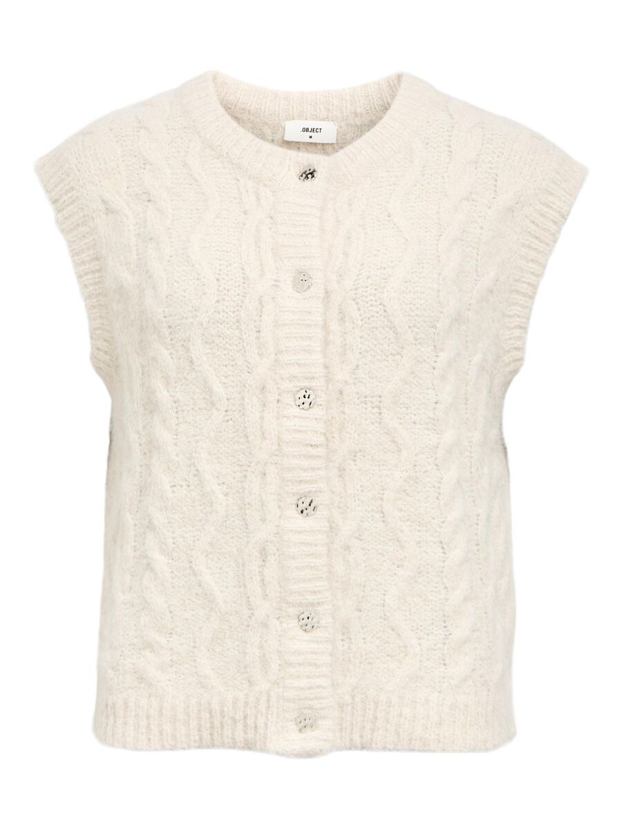 OBJECT KNITTED VEST, White Sand, highres - 23046548_WhiteSand_001.jpg