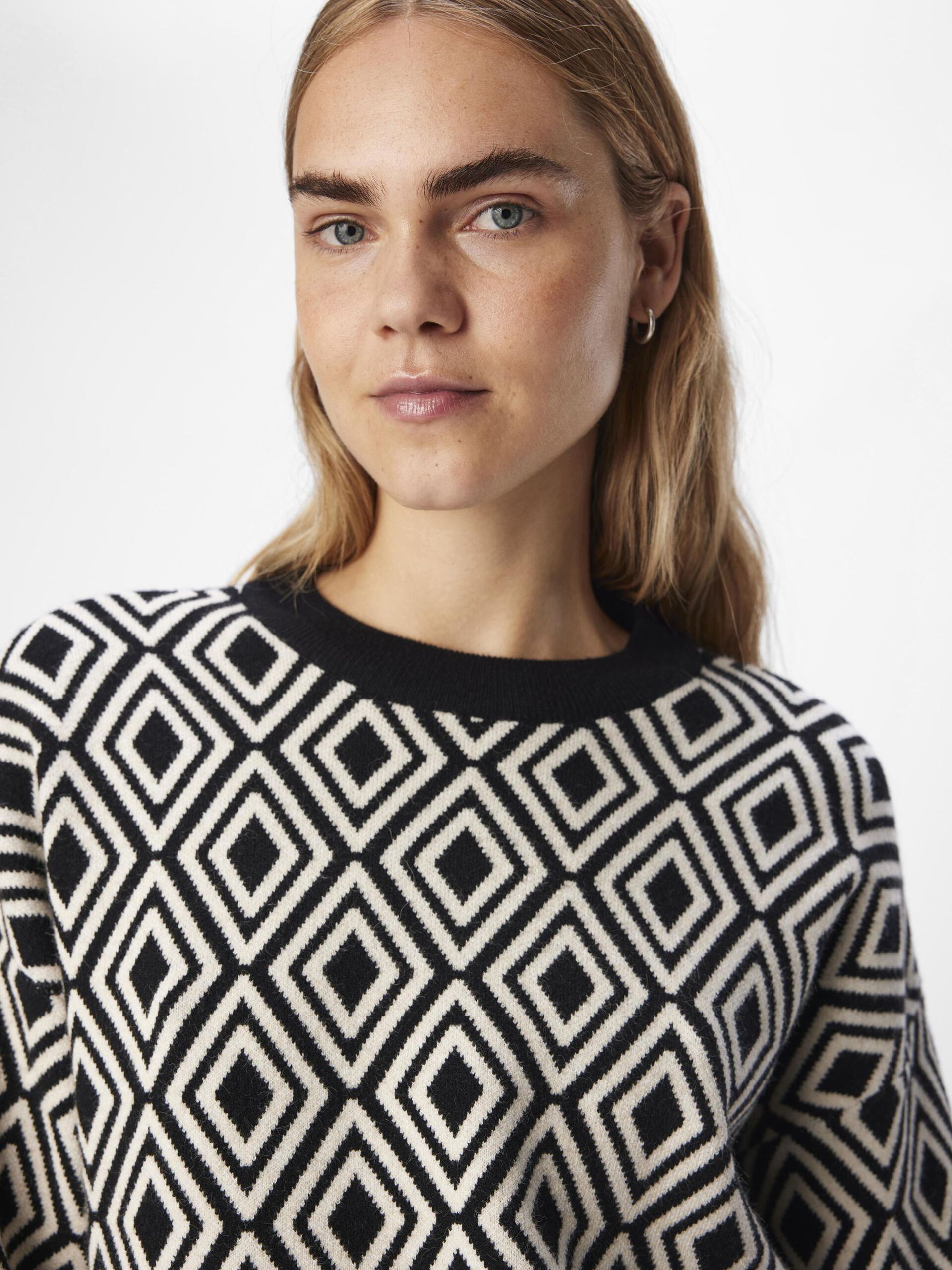Carousel image - EN MAILLE PULLOVER, Black | 5