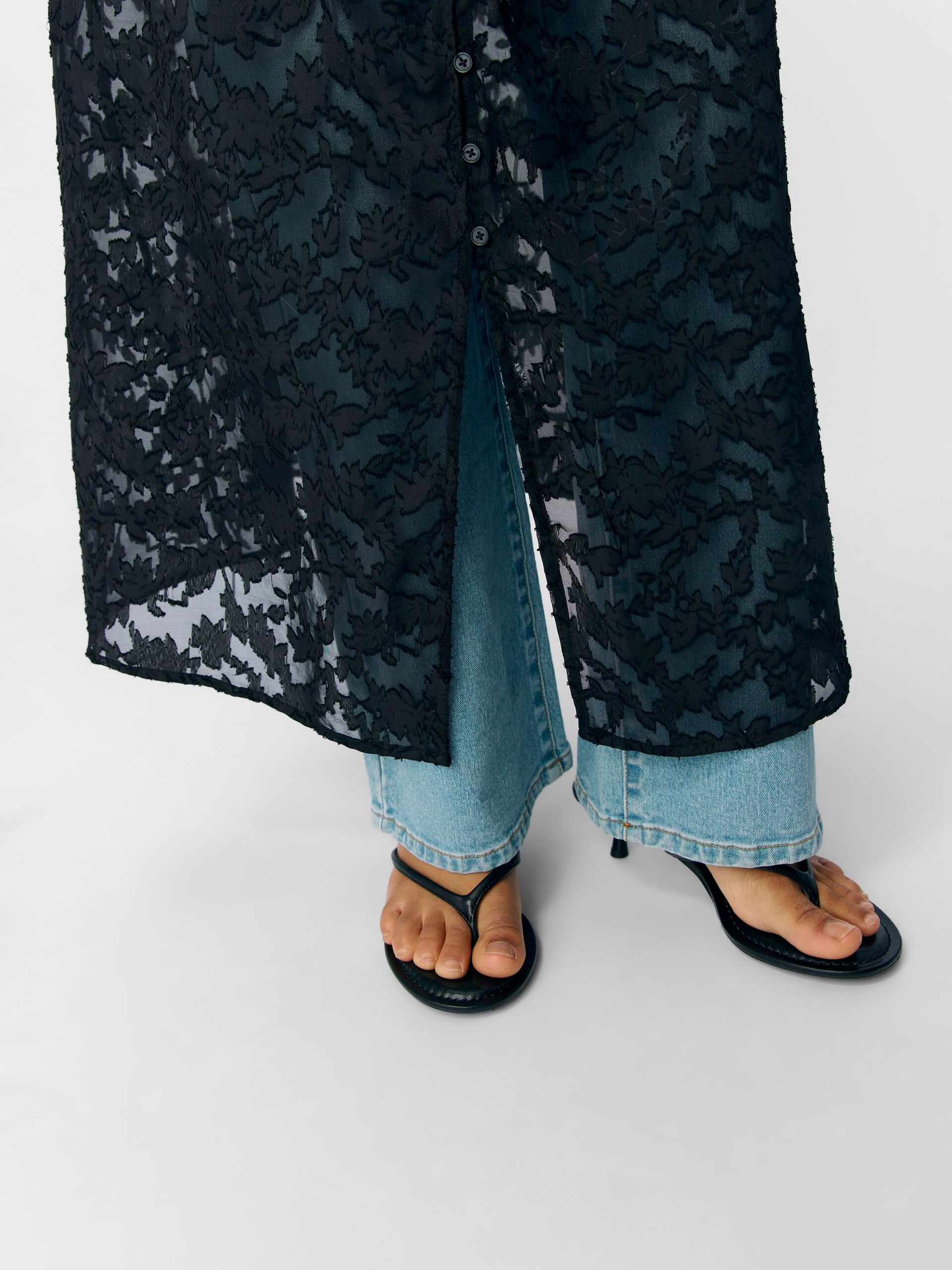 Carousel image - KANT MAXI JURK, Black | 6