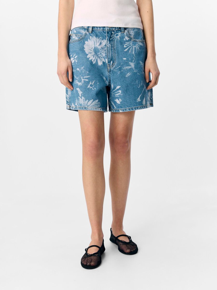 OBJECT PRINT JEANSSHORTS, Medium Blue Denim, highres - 23047469_MediumBlueDenim_003.jpg