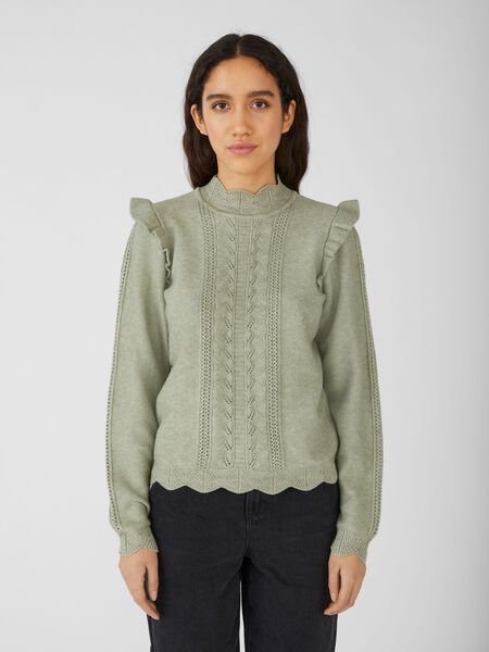 Object Collectors Item KNIT PULLOVER, Seagrass, highres - 23037672_Seagrass_907527_003.jpg