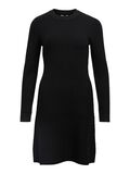 Product image thumbnail - KNITTED MINI DRESS, Black | 1