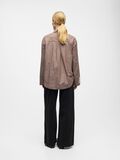 Product image thumbnail - GESTREEPT OVERHEMD, Cocoa Brown | 3