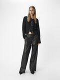 OBJECT BESCHICHTETE HOSE MIT WEITEM BEIN, Black, highres - 23045831_Black_005.jpg