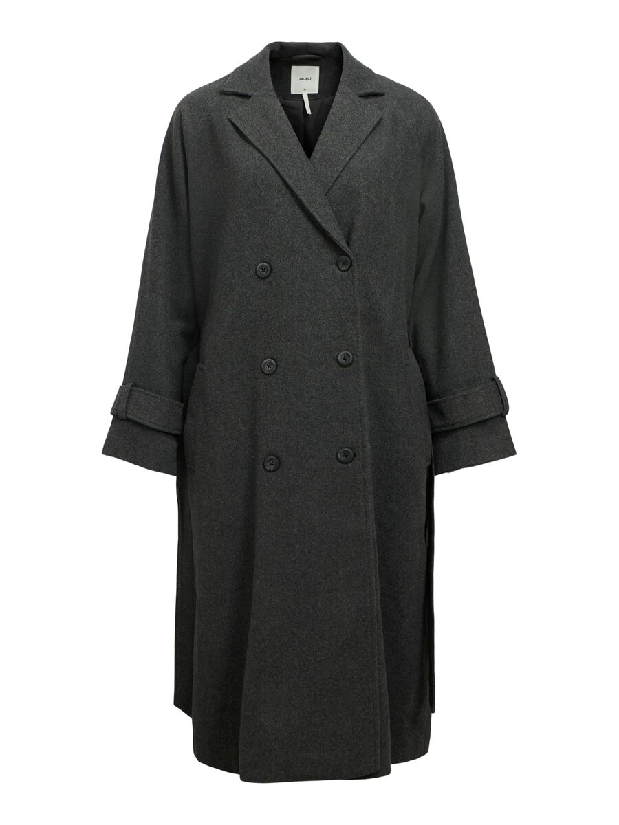 OBJECT OBJKEILY COAT, Dark Grey Melange, highres - 23036261_DarkGreyMelange_001.jpg