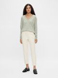 Object Collectors Item DEEP V-NECK KNITTED PULLOVER, Seagrass, highres - 23034470_Seagrass_816479_005.jpg