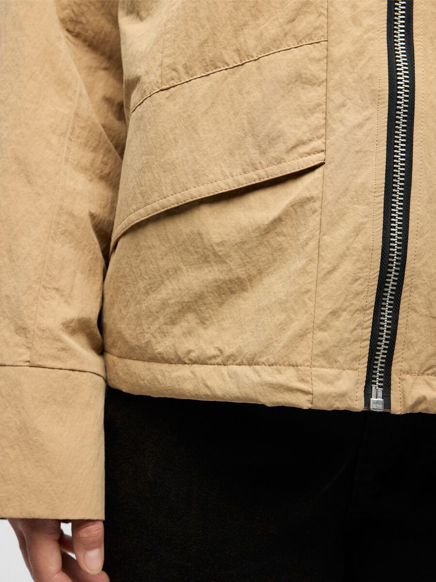 Product carousel image - OVERSIZED JACKE, Tannin | 3