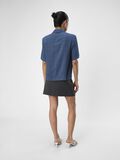 Product image thumbnail - HØR SKJORTE, Dark Denim | 3