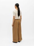 Product image thumbnail - PANTALONES DE PIERNA ANCHA, Camel | 3