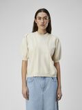 Object Collectors Item SHORT-SLEEVED KNITTED TOP, Sandshell, highres - 23044017_Sandshell_003.jpg