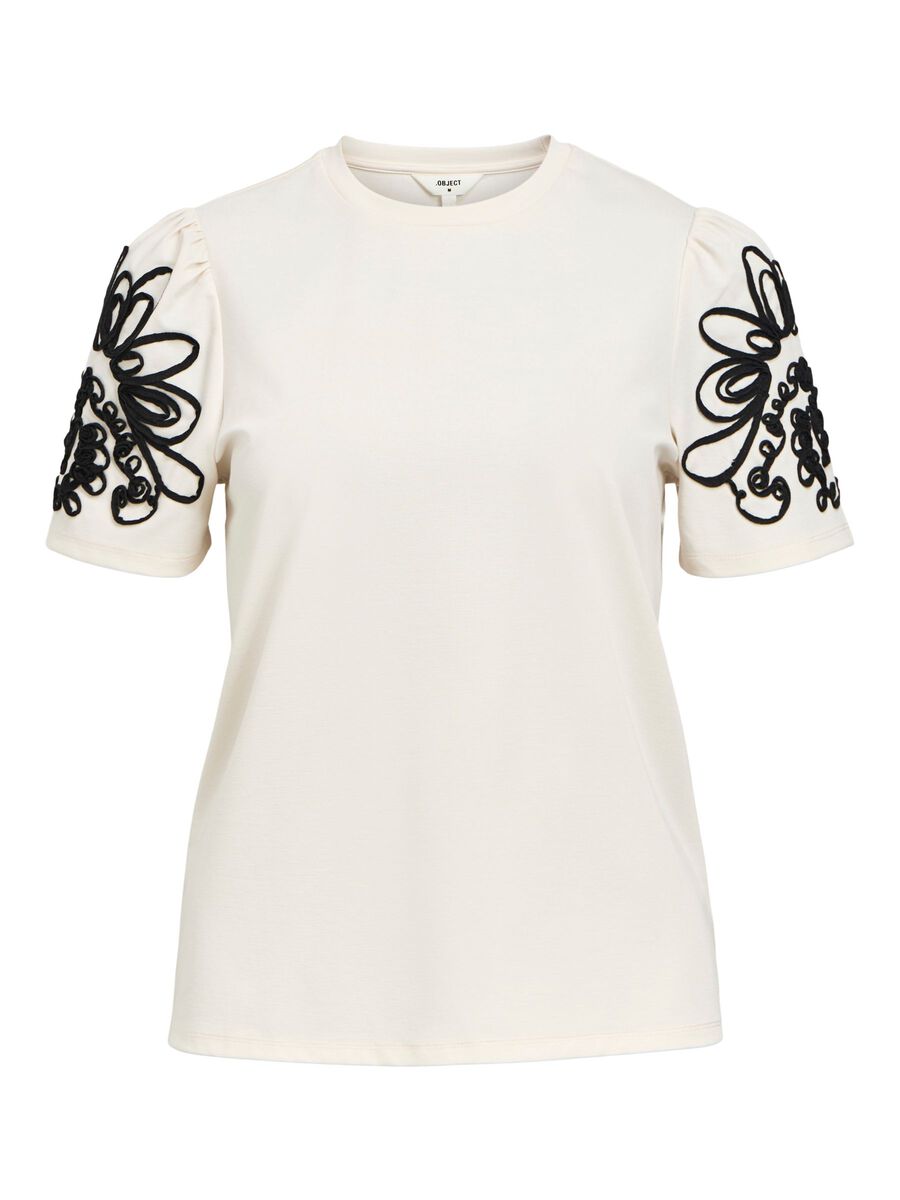 Product carousel image - À MANCHES COURTES TOP, White | 4