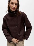 Product image thumbnail - COURTE VESTE, Seal Brown | 6