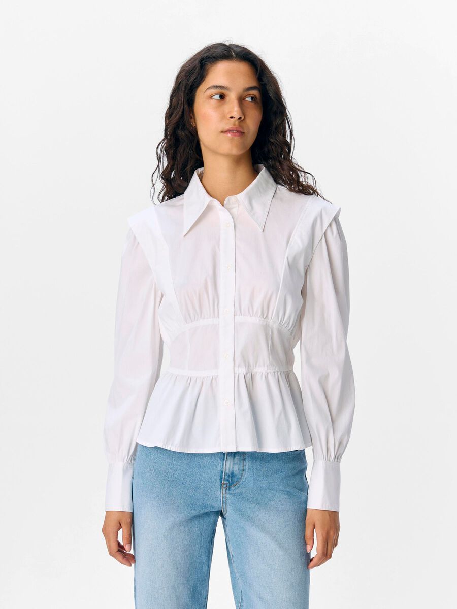 OBJECT FITTED SHIRT, Bright White, highres - 23047284_BrightWhite_003.jpg