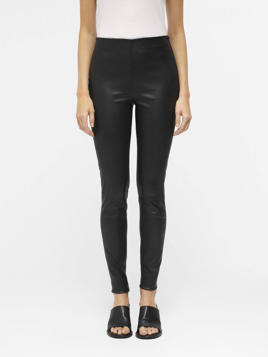 Object Collectors Item LÄDERSYDD LEGGINGS, Black, highres - 23039814_Black_003.jpg