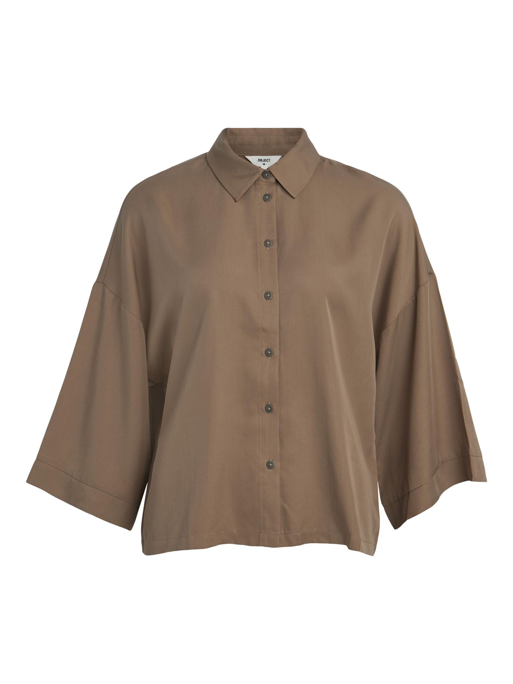 Braunes oversize hemd clearance