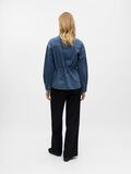 Product image thumbnail - COTON BIOLOGIQUE VESTE, Medium Blue Denim | 3
