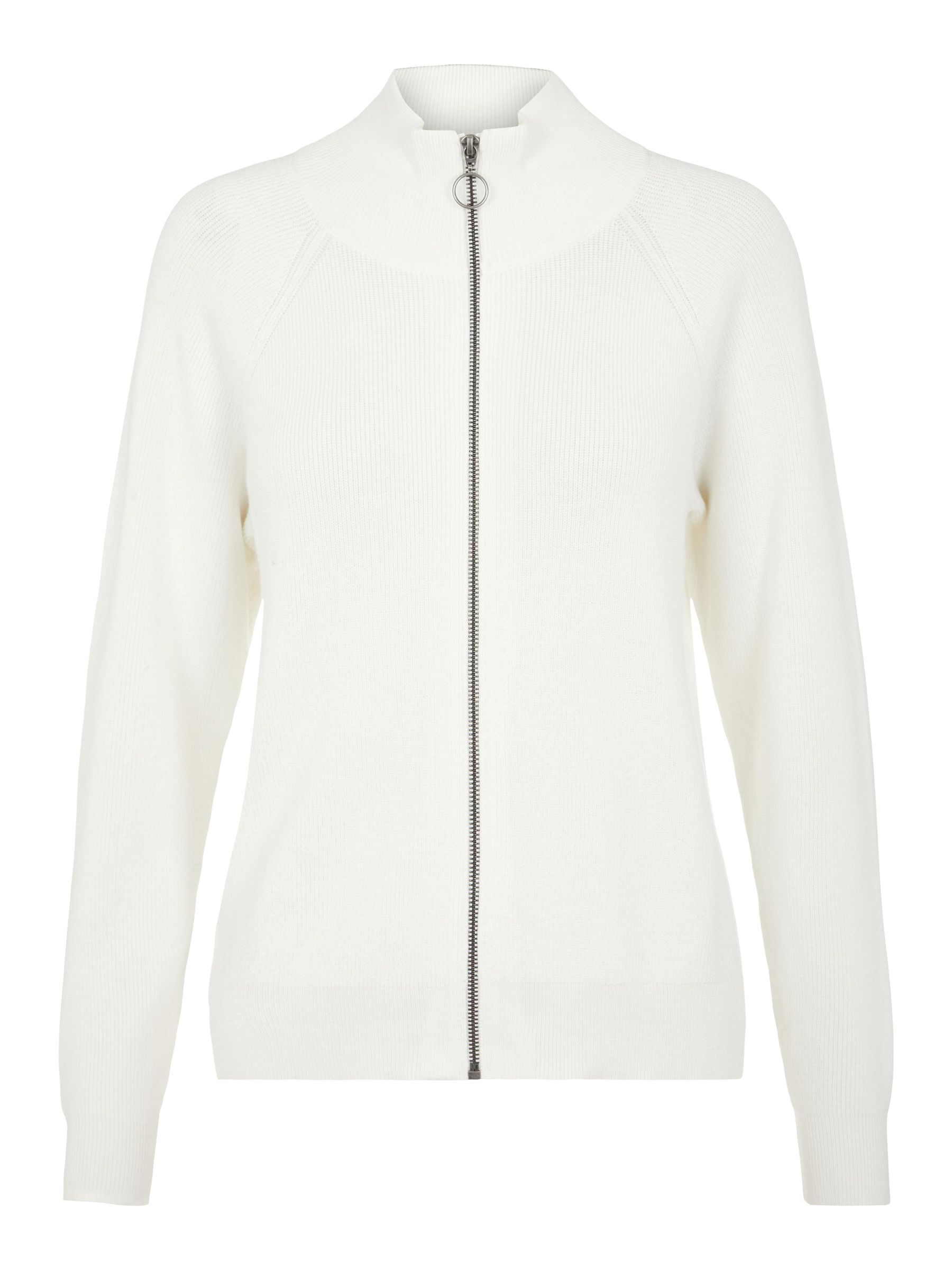 high neck cardigan