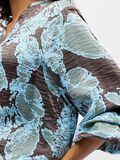 Product image thumbnail - PRINTED BLOUSE, Seal Brown | 5