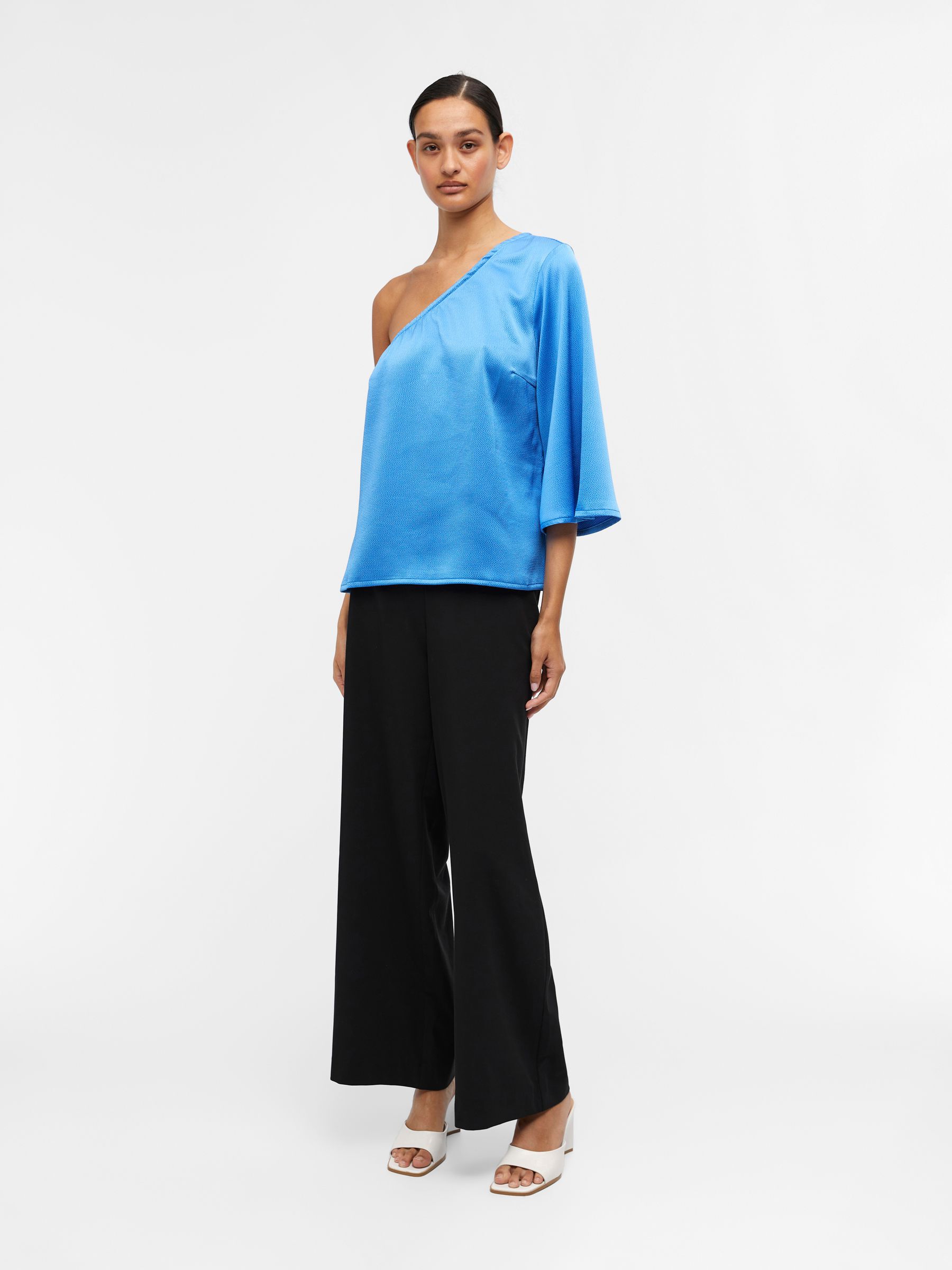 Tibi one cheap shoulder top