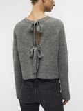 Object Collectors Item CROPPED REVERSIBLE CARDIGAN, Medium Grey Melange, highres - 23043185_MediumGreyMelange_003.jpg