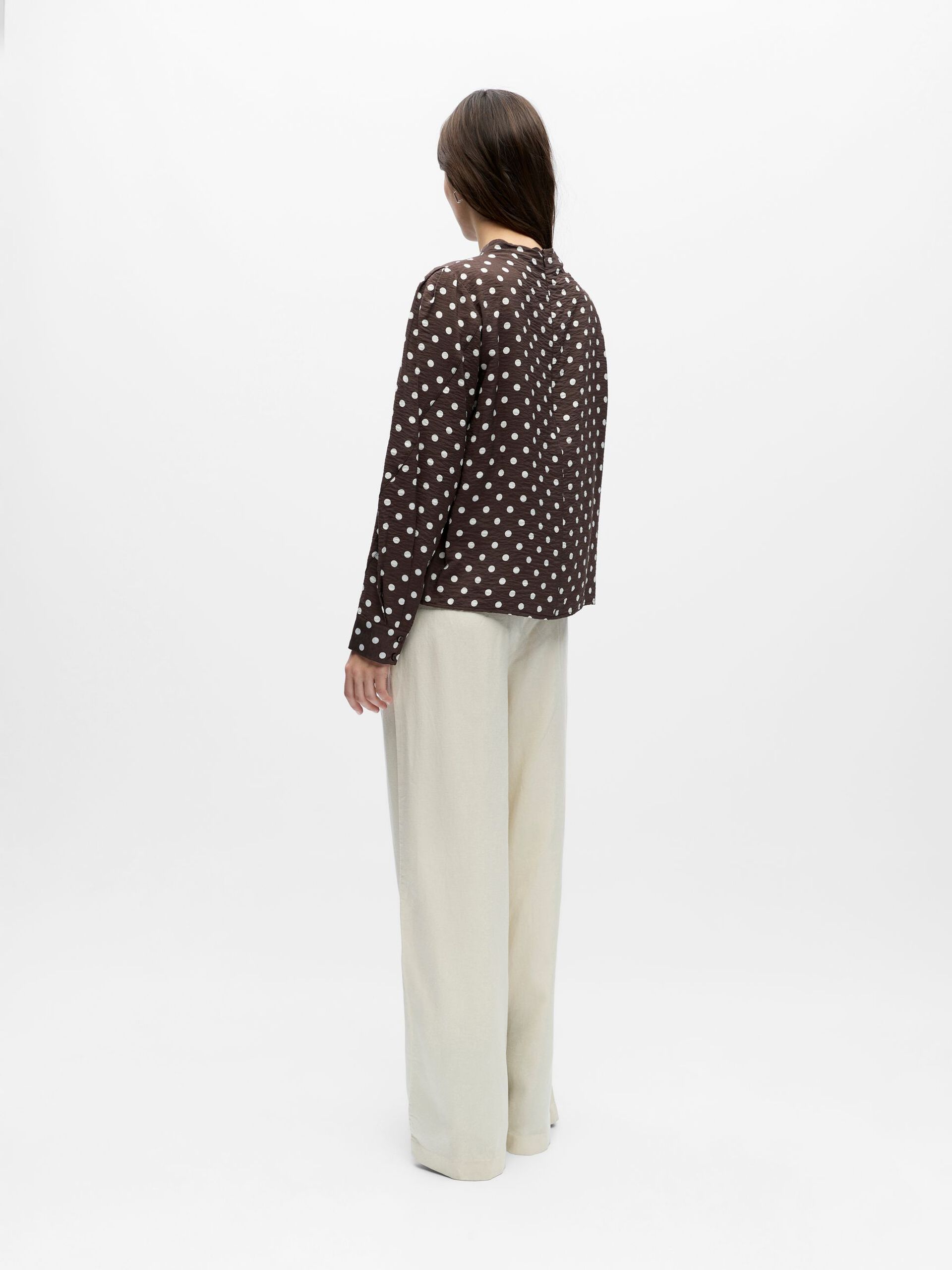 Black Colour - Bcmabel Shirt Blouse 40988 - Blue Dot