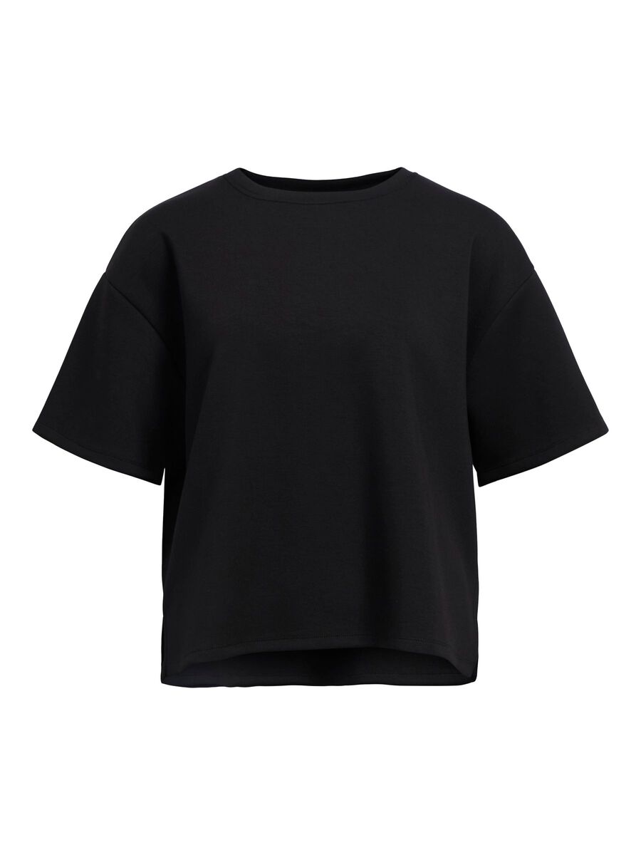 OBJECT T-SHIRT, Black, highres - 23047203_Black_001.jpg