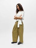 Product image thumbnail - JAMBE LARGE PANTALON, Nutria | 6
