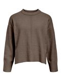 Product image thumbnail - KNITTED PULLOVER, Morel | 1
