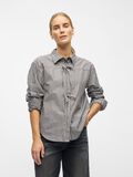 Product image thumbnail - LIEN À NOUER CHEMISE, Seal Brown | 2