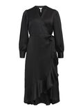 OBJECT SATIN ROBE CACHE-CŒUR, Black, highres - 23039256_Black_001.jpg