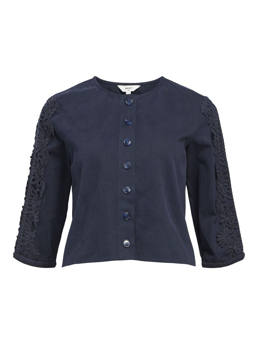OBJECT 3/4 SLEEVED  TOP, Sky Captain, highres - 23047360_SkyCaptain_001.jpg