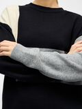 Product image thumbnail - KNITTED PULLOVER, Black | 5