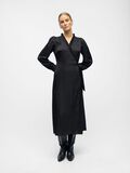 Product image thumbnail - MAXI LENGTH WRAP DRESS, Black | 4