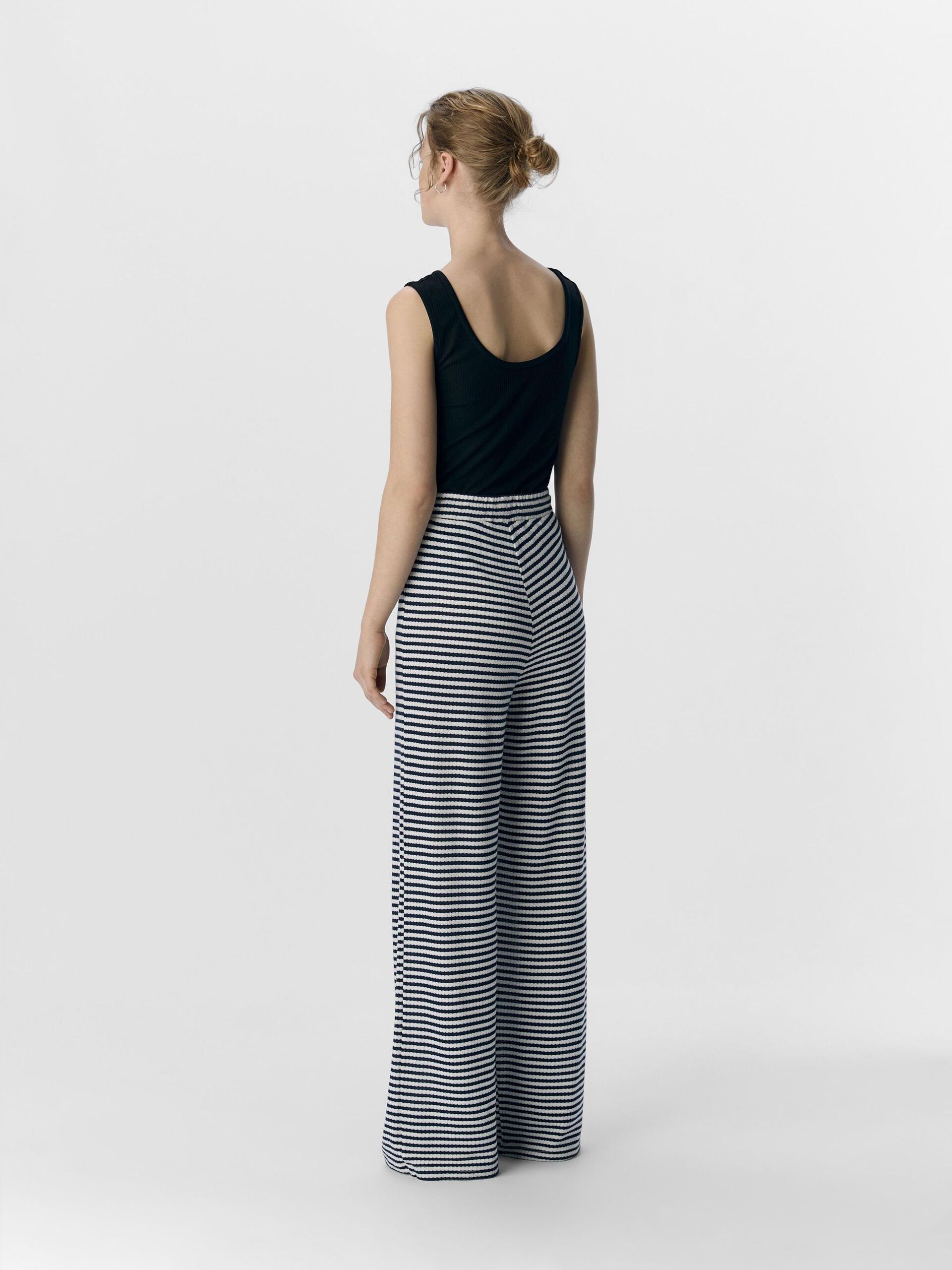 Carousel image - RIBBED TANK TOP, Black | 3